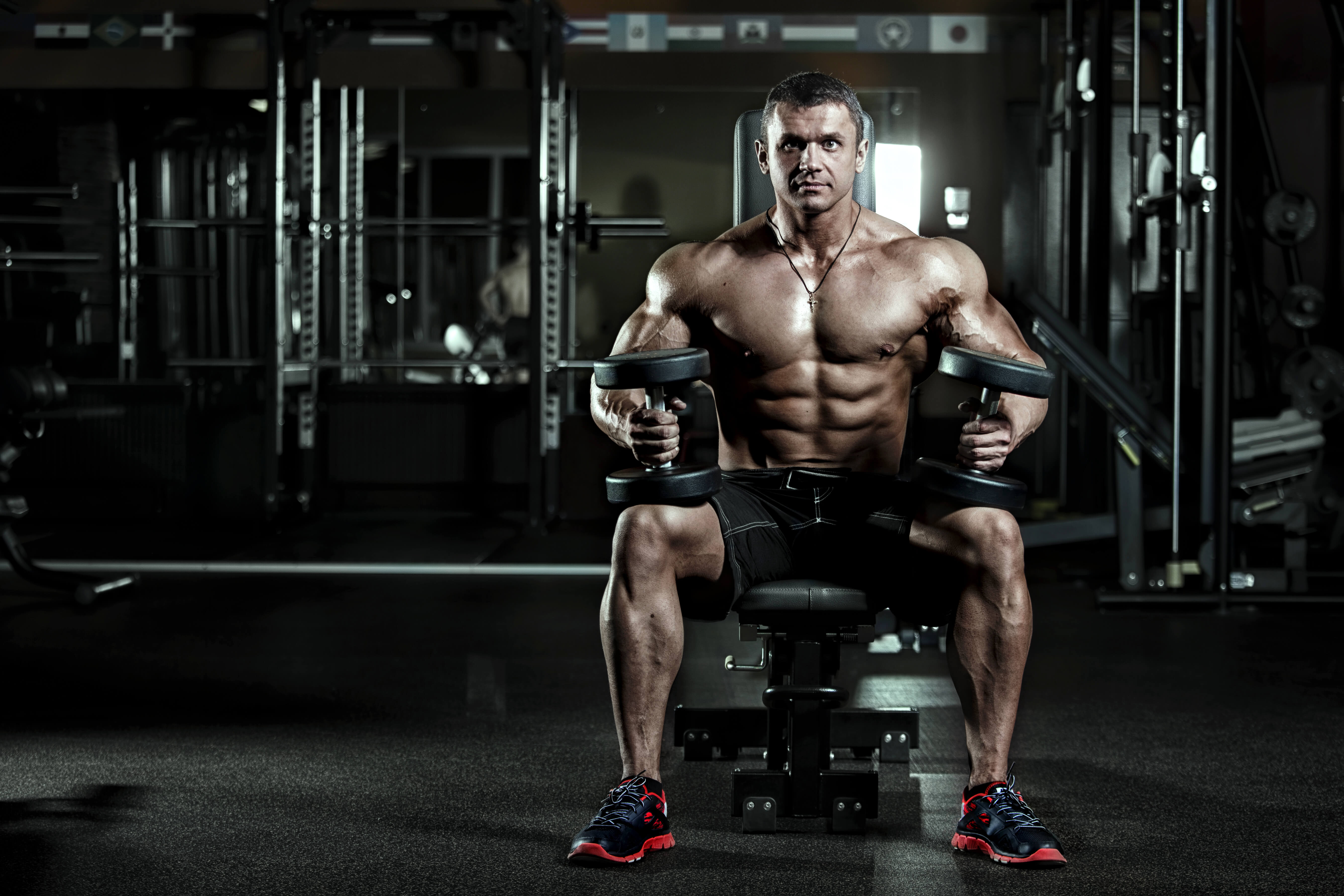 kulturysta - trening, kreatyna 