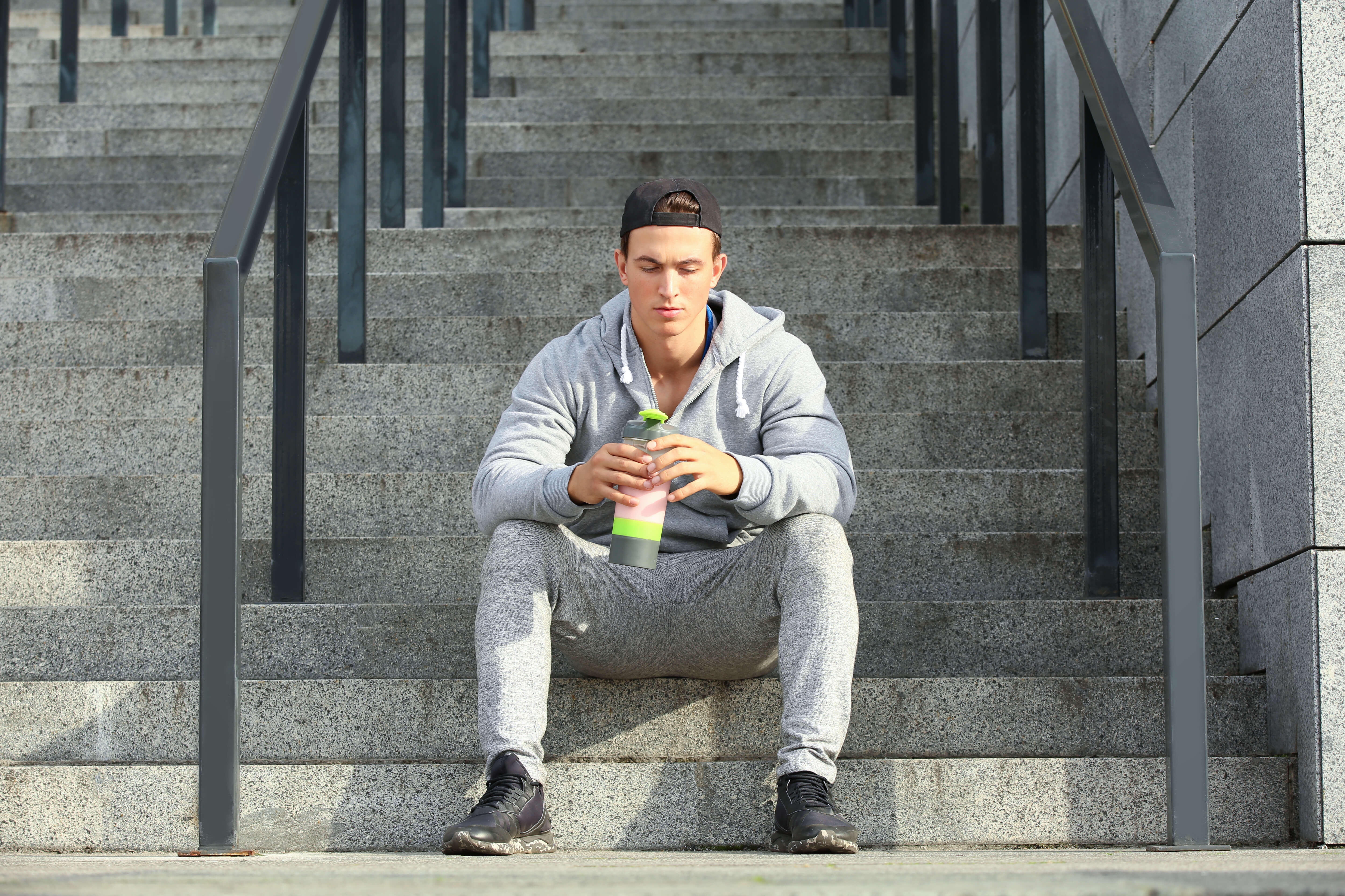 mężczyzna, szejk białkowy 