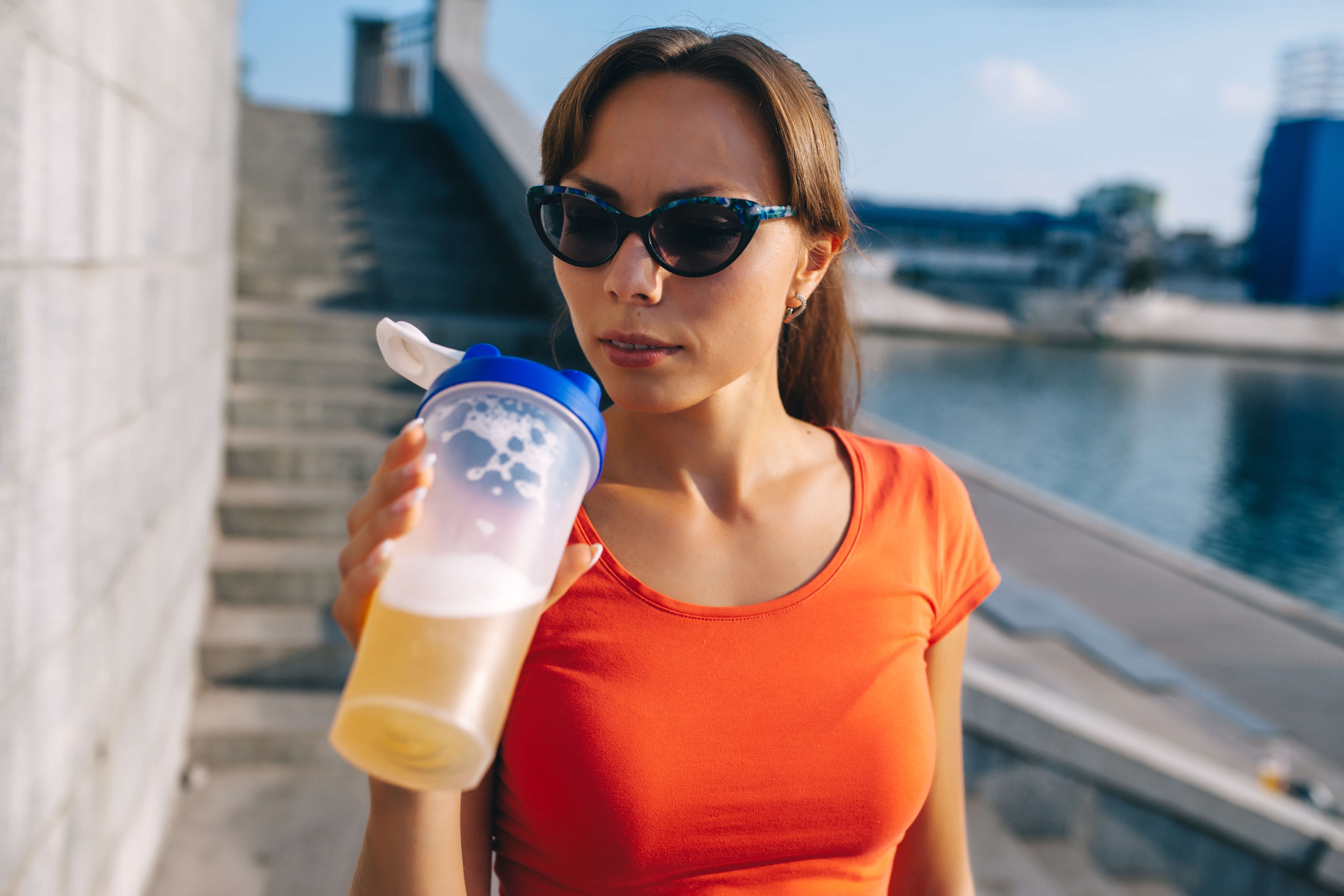 BCAA w trakcie treningu 