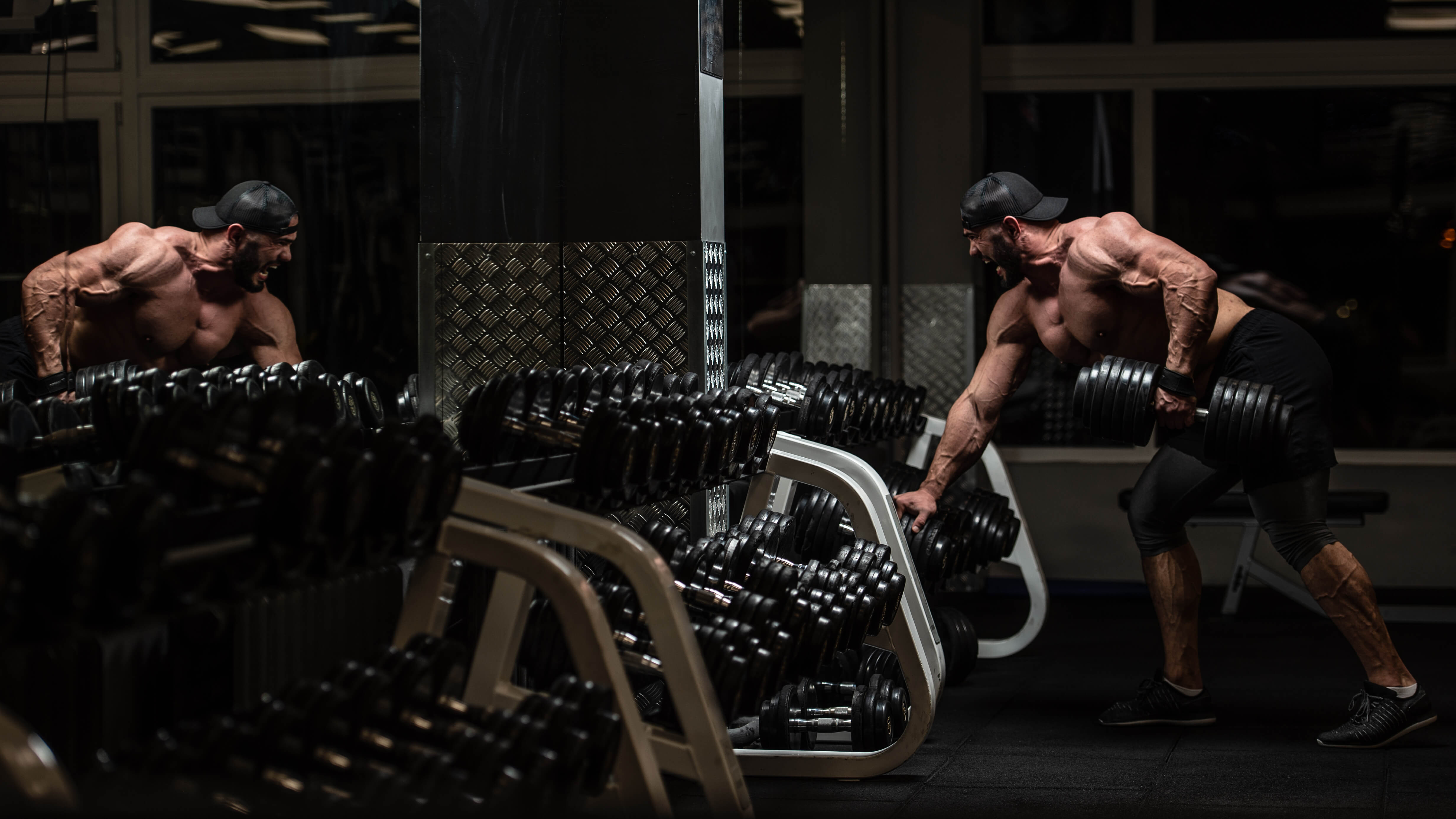 późne, wieczorne treningi 