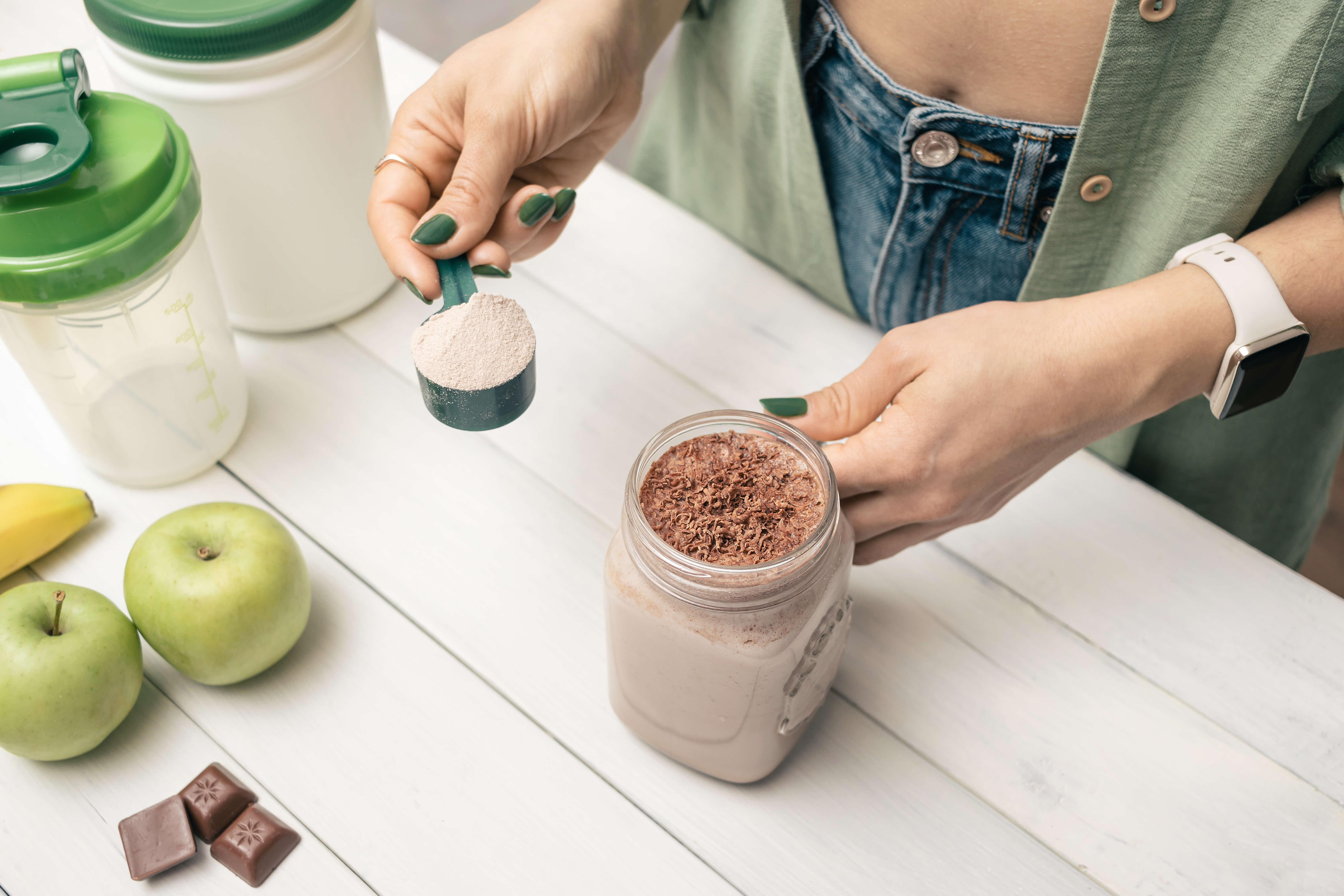 szejk białkowy - wegańska odżywka białkowa 