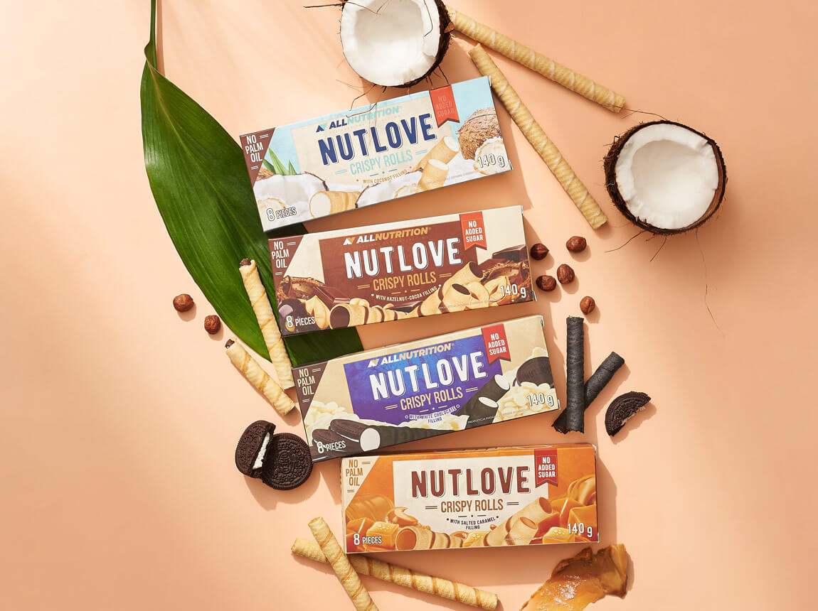 NUTLOVE CRISPY ROLLS