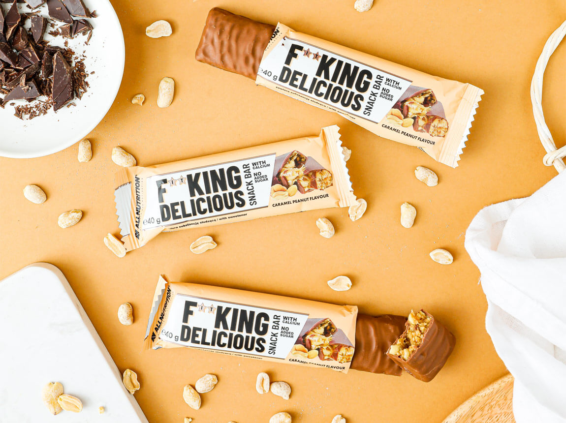 ALLNUTRITION FITKING DELICIOUS Snack Bar 