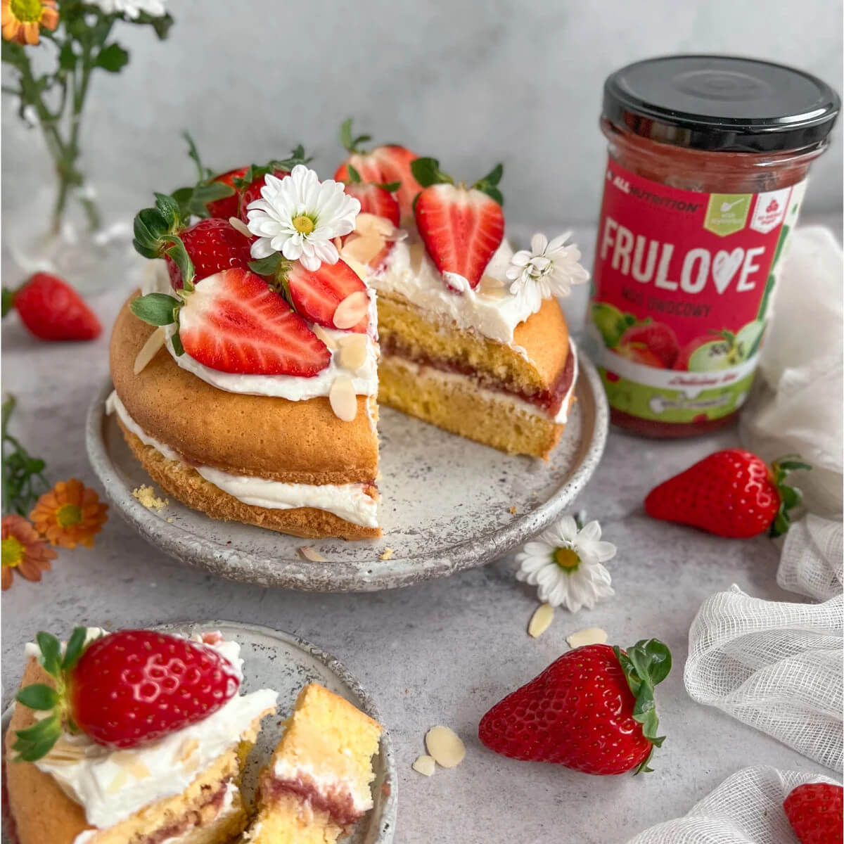 FRULOVE Mus Owocowy Jabłko Truskawka - mus owocowy