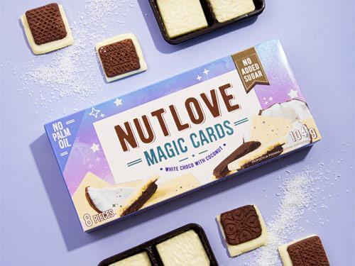 NUTLOVE MAGIC CARDS - pyszne ciasteczka z kremem