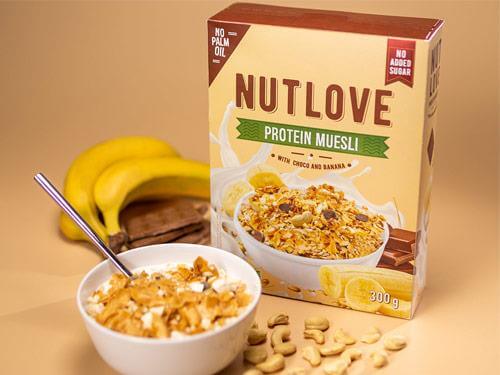NUTLOVE Proteinowe musli - Szybkie, smaczne i zdrowe śniadanie