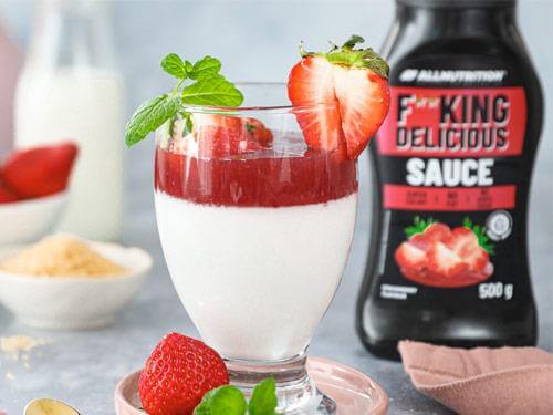 Panna cotta z FitKing Delicious
