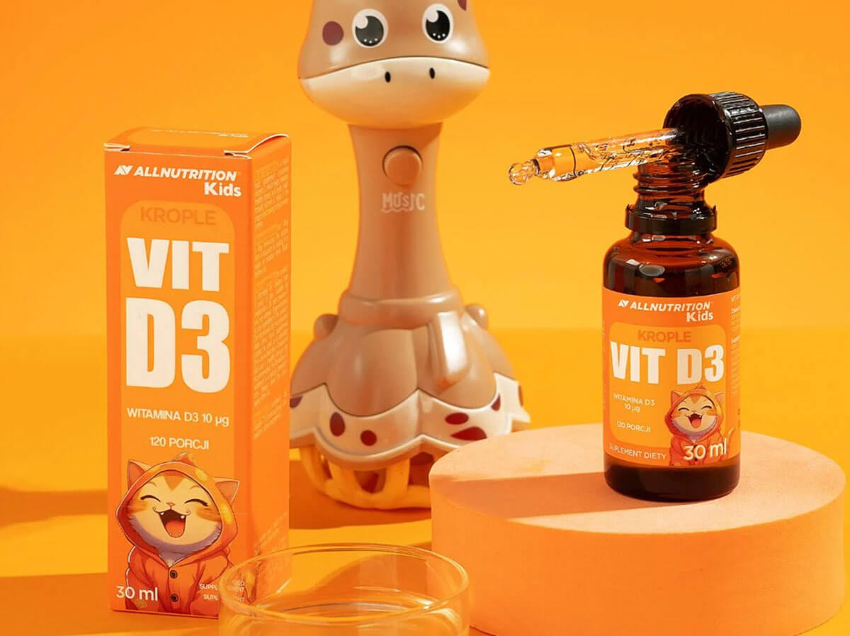 witamina D krople dla dzieci allnutrition