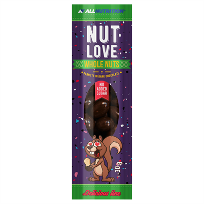 ALLNUTRITION Nutlove Wholenuts - Arachidy W Ciemnej Czekoladzie