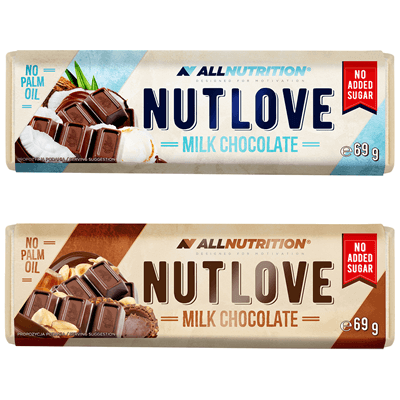 ALLNUTRITION Nutlove Milk Chocolate Bar