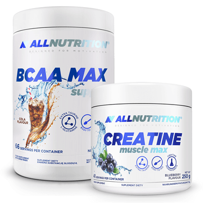 ALLNUTRITION Creatine Muscle Max 250g + BCAA Max Support 500g