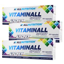 3x Vitaminall Sport 60 kapsułek