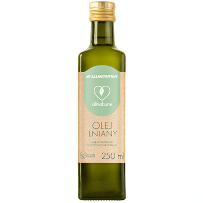 ALLNUTRITION ALLNATURE Olej Lniany Nierafinowany