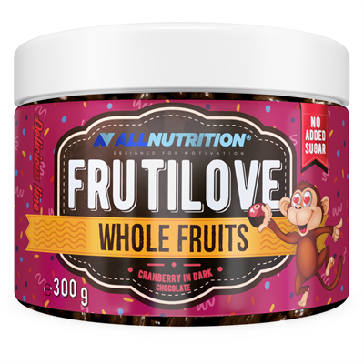 ALLNUTRITION FRUTILOVE Whole Fruits - Żurawina W Ciemnej Czekoladzie