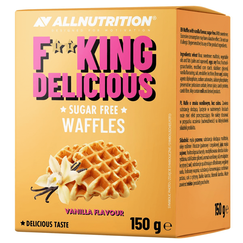 ALLNUTRITION Fitking Delicious Waffle Vanilla Flavour