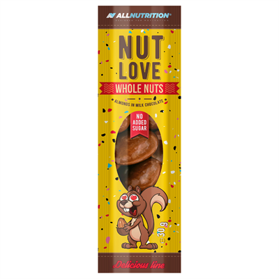 ALLNUTRITION Nutlove Wholenuts - Migdały W Mlecznej Czekoladzie