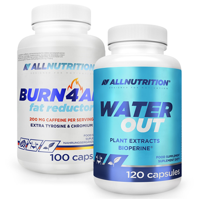ALLNUTRITION Burn4All 100caps + Water Out 120caps