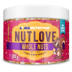 NUTLOVE WHOLENUTS - ARACHIDY W BIAŁEJ CZEKOLADZIE