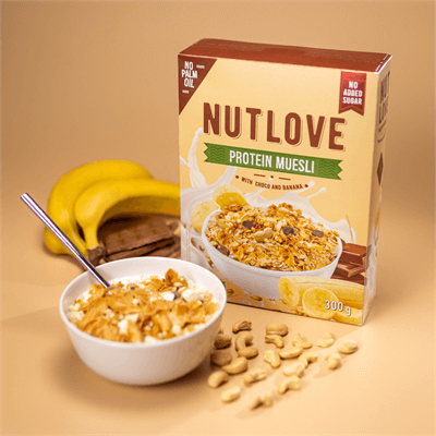 ALLNUTRITION NUTLOVE Protein Muesli With Choco And Banana