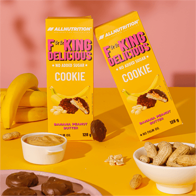 ALLNUTRITION Fitking Cookie Banana Peanut Butter