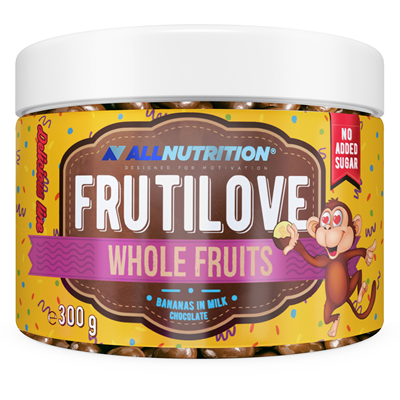 ALLNUTRITION FRUTILOVE Whole Fruits - Banany W Mlecznej Czekoladzie