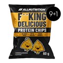 9+1 Gratis Fitking Delicious Protein Chips Cheese Onion 60g ()