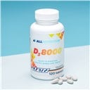 D3 8000 (120 tabletek)
