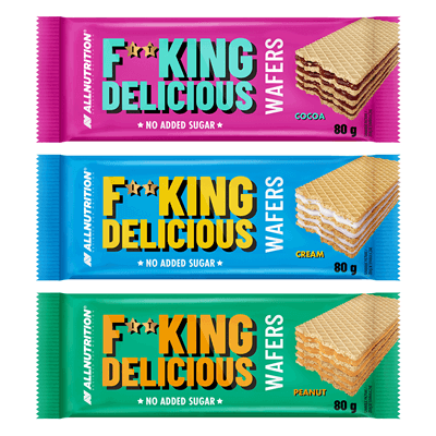 ALLNUTRITION Fitking Delicious Wafers