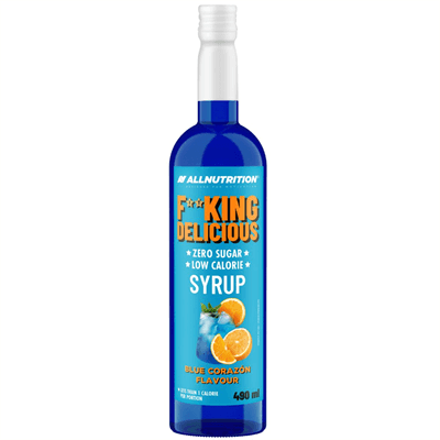 ALLNUTRITION Fitking Delicious Syrup Zero Blue Corazon