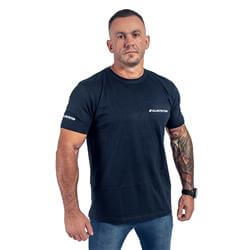 T-Shirt Męski Slim FIT Granatowy