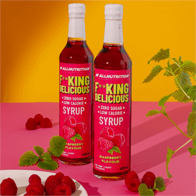 ALLNUTRITION Fitking Delicious Syrup Zero Raspberry