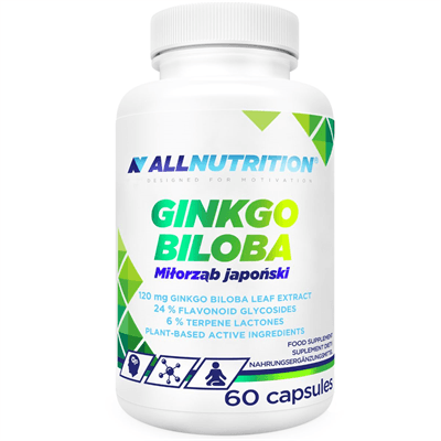 ALLNUTRITION Ginkgo Biloba Miłorząb japoński