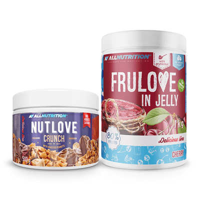 ALLNUTRITION FRULOVE In Jelly Cherry 1000g + Nutlove Crunch 500g