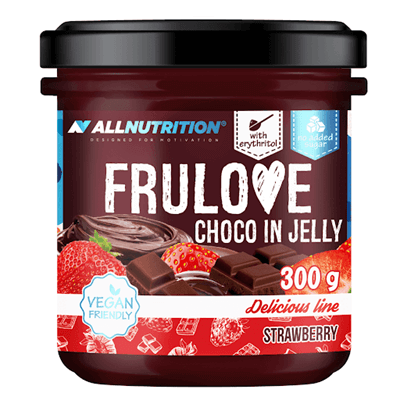 ALLNUTRITION FRULOVE Choco In Jelly Strawberry