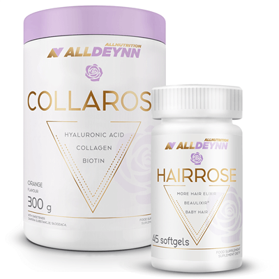 ALLNUTRITION Collarose 300g + Hairose 45 softgels
