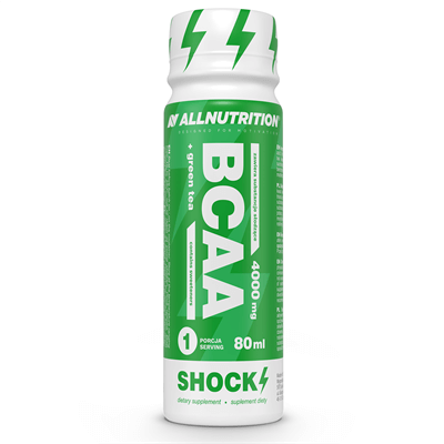ALLNUTRITION 12 x BCAA + Green Tea Shock Shot 80 ml