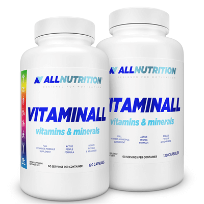 ALLNUTRITION 2x VitaminALL Vitamins & Minerals 120caps