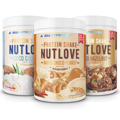 ALLNUTRITION 3x NUTLOVE Protein Shake 630g
