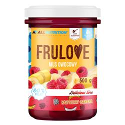 FRULOVE Mus Owocowy Malinowo Bananowy