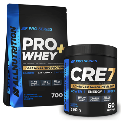 ALLNUTRITION Pro Whey + 700g + CRE7 360-390g
