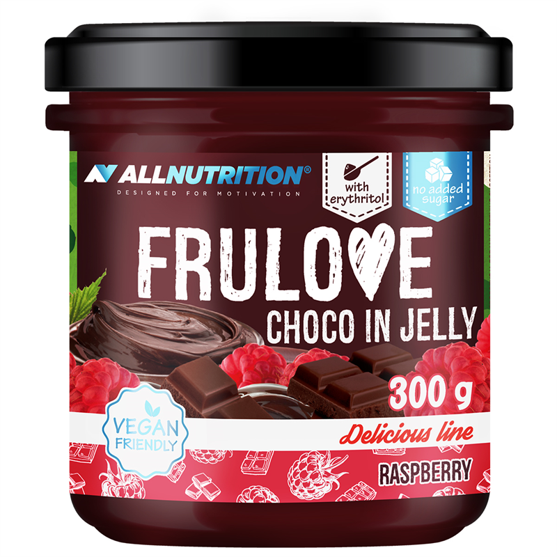 ALLNUTRITION FRULOVE Choco In Jelly Raspberry