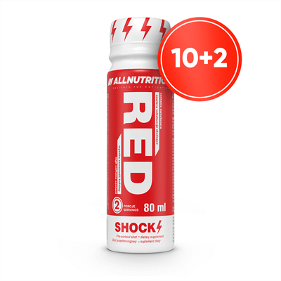 ALLNUTRITION 10+2 GRATIS RED SHOCK 80 ml