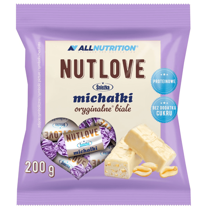 ALLNUTRITION NUTLOVE Michałki Białe Proteinowe