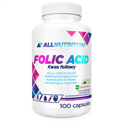 ALLNUTRITION Folic Acid Kwas Foliowy